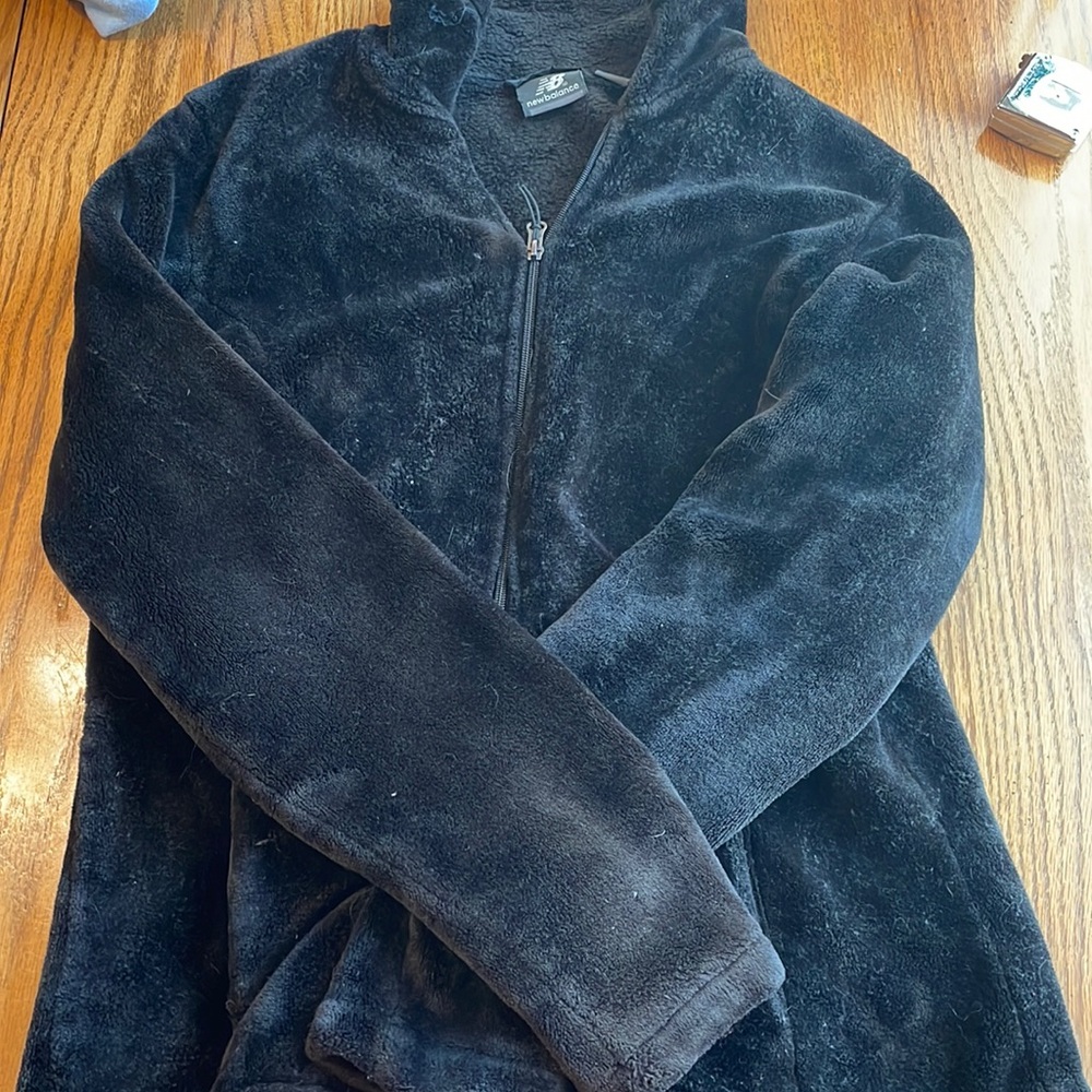 New balance fuzzy jacket